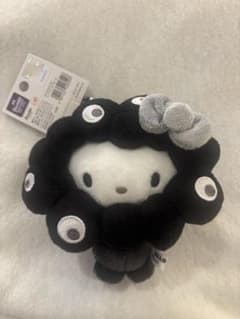 黒ミャクミャク　サンリオ　なりきりぬいぐるみ　ハローキティのサムネイル