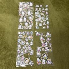 値下げ⭕️ポチャッコ シール ステッカー 4枚セットのサムネイル