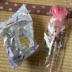 ピカピカ光るユニコーンボトル＆ハートスティックのサムネイル