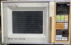 昭和レトロ　SHARP Grand Chef センサーオーブンレンジのサムネイル