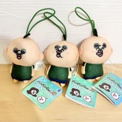 【新品タグ付き】パンパンくんの日常 きゃらぷてぃマスコット3点セット パンパン