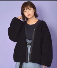 w closet リバーシブルボアブルゾンのサムネイル