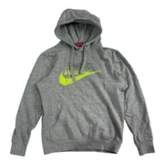 NIKE ナイキ スウッシュ ロゴ プリント スウェット パーカ - メルカリ
