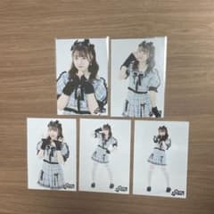 CUTIE STREET 梅田みゆ　チェック制服衣装 生写真セットのサムネイル