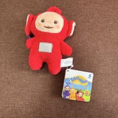 【未使用】テレタビーズ　デフォルメ風船　マスコットボールチェーン　赤