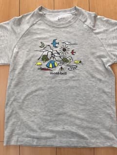 (上下セット)mont-bell 長袖Tシャツ160、Marmotパンツ150のサムネイル
