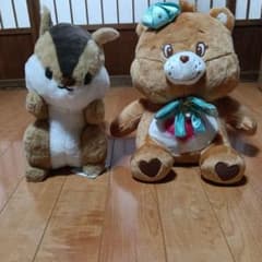 ぬいぐるみ 2点セット リス クマのサムネイル