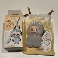 正規品 ラブブ イニシャル LABUBU PIN FOR LOVE Cのサムネイル