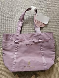 しまむら 青木美沙子 ランチトート 中紫のサムネイル