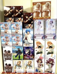 匿名配送】最新フィギュア含む 美少女プライズまとめ売り 22個セット