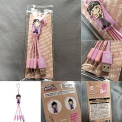 浜崎あゆみ 新品 未使用 3in1ケーブル ayupan 2025 1番人気