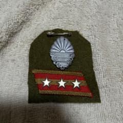 日本軍　胸章　部隊章　菊水　階級章のサムネイル