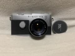 Fully functional OLYMPUS PEN F 38mm F1.8 lens with sample images.