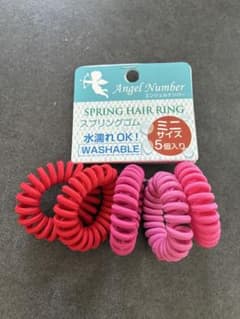 Angel Number スプリングヘアリング 5個入り