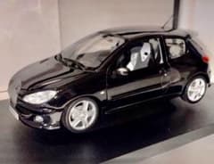 1/18 ノレブ プジョー 206 RC ブラック モデルカー 【超レア】 1/18 ノレブ プジョー 206 RC ブラック モデルカー 【超レア】 - メルカリ