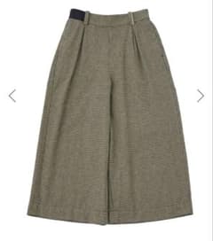 現行 パラスパレス インディゴ千鳥タック ワイドパンツ - メルカリ