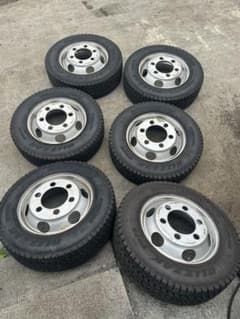 BRIDGESTONE 215/70R17.5 ホイール付き 6穴　6本セット m83036861947_1.jpg?1783134627