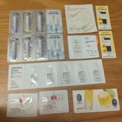 【韓国コスメ】スキンケアサンプルセットのサムネイル