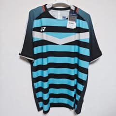 希品　美品 YONEXバドミントンシャツ M ギデオン　スカムルジョ　着用モデル YONEX バドミントンシャツ 新品タグ付き スカルムジョ着用モデル