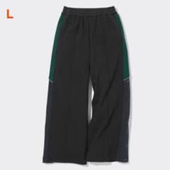 GU beautiful people 裏ボアトラックパンツ 黒 L