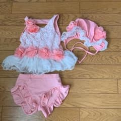 3点セット  セパレート 110  120  水着 女の子のサムネイル