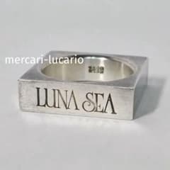 LUNA SEA スクエアリング 指輪 シルバーカラー LUNA SEA ルナシー シルバーリング 17号 純銀製 SILVER - メルカリ