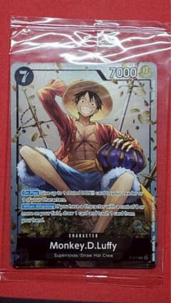 英語版　ワンピースカード ルフィMonkey.D.Luffy プロモ　tin 英語版 ワンピースカード ルフィMonkey.D.Luffy プロモ tin | Mercari