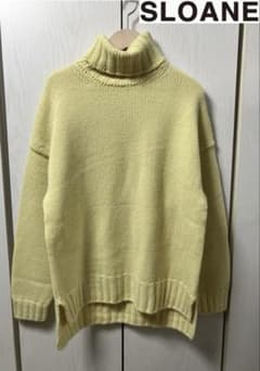 美品☆SLOANE ウールカシミヤ タートル ニット☆ - メルカリ
