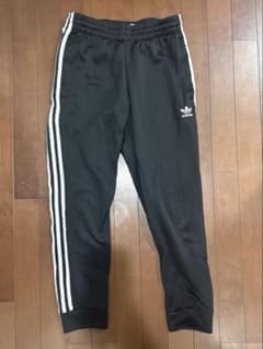 adidas トレフォイル ジャージパンツ 黒のサムネイル
