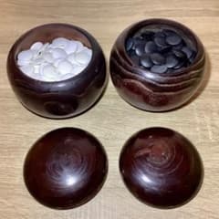 蛤碁石 碁石 22号 那智黒石 栗 碁笥 日向 碁盤 囲碁 雪印 実用 - メルカリ