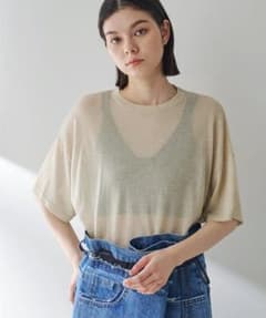 ウィムガゼット　ラメニットTシャツのサムネイル
