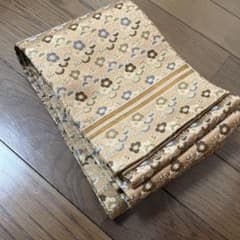 半幅帯 小袋帯 梅文様 金糸織り出しのサムネイル