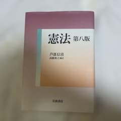 憲法 第八版 芦部信喜 高橋和之補訂のサムネイル