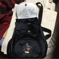 東京ディズニーランド ミッキー サイン入りバックのサムネイル