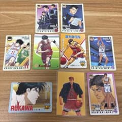 スラムダンク カード9枚 桜木花道、流川楓、宮城リョータ ラミネート