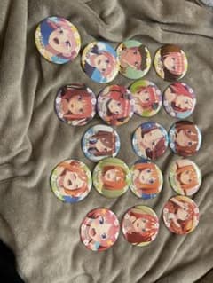五等分の花嫁　缶バッチくじのサムネイル