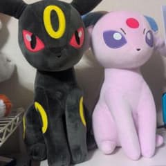 ポケットモンスター めちゃもふぐっとぬいぐるみブラッキー　エーフィ　まとめ売り ポケットモンスター めちゃもふぐっとぬいぐるみ エーフィー