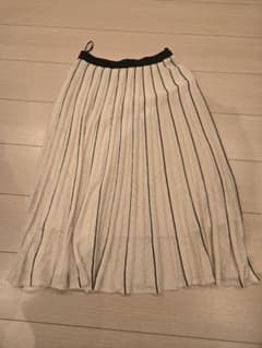 TOCCA　ストライプ柄ニットフレアスカートのサムネイル