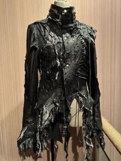 1vfudie】SO4-leather jacket - メルカリ