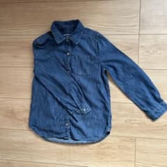 GapKids デニムシャツ 長袖 120cmのサムネイル