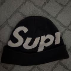 Supreme ニット帽 ビーニー ブラックのサムネイル