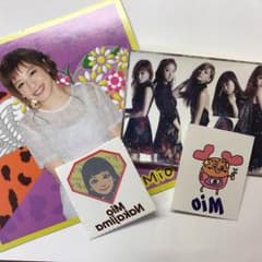 中島美央 ESフォトカード ＆CW.ESタトゥーシール  flowerシールのサムネイル
