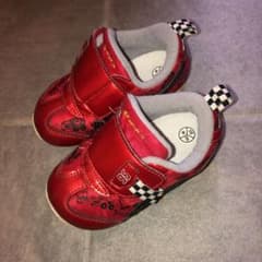 chatty様専用　asics sukusuku カーズ　赤　14.0cmのサムネイル