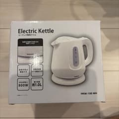 コードレス電気ケトル HKM-100 WH 本体のサムネイル