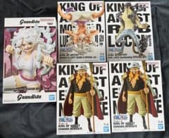 ワンピース フィギュア まとめ売り ルフィ、白ひげ、ルッチ、ボニー外箱のサムネイル