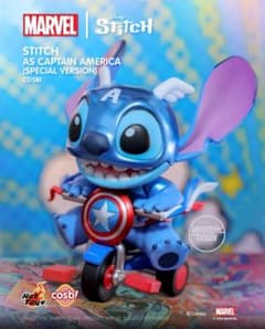 S*i様 cosbi スティッチ マーベル フィギュア キャプテンアメリカ シー 