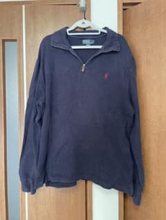 Polo by RalphLauren ジップアップ トレーナー L（古着）のサムネイル