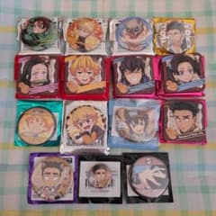 Demon Slayer: Kimetsu no Yaiba Can Badge Set (15 pieces)