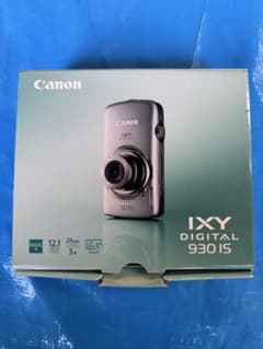 Canon IXY DIGITAL 930IS シルバー コンデジ オールド Canon IXY DIGITAL 930 IS シルバー 元箱オールドコンデジ - メルカリ