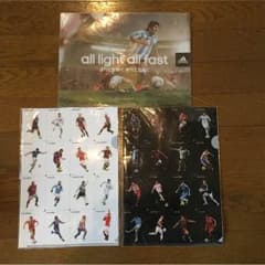 サッカー クリアファイル3枚組 バラ売り不可のサムネイル